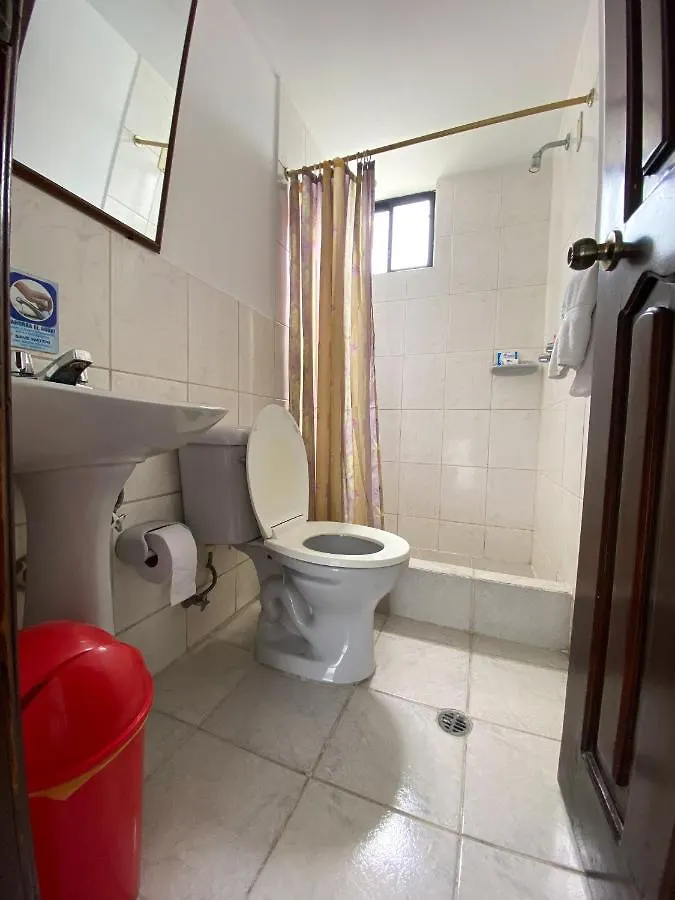 Hostal La Terraza - Roof Terrace Overlooking The North And Historic Centre Quito Ecuador