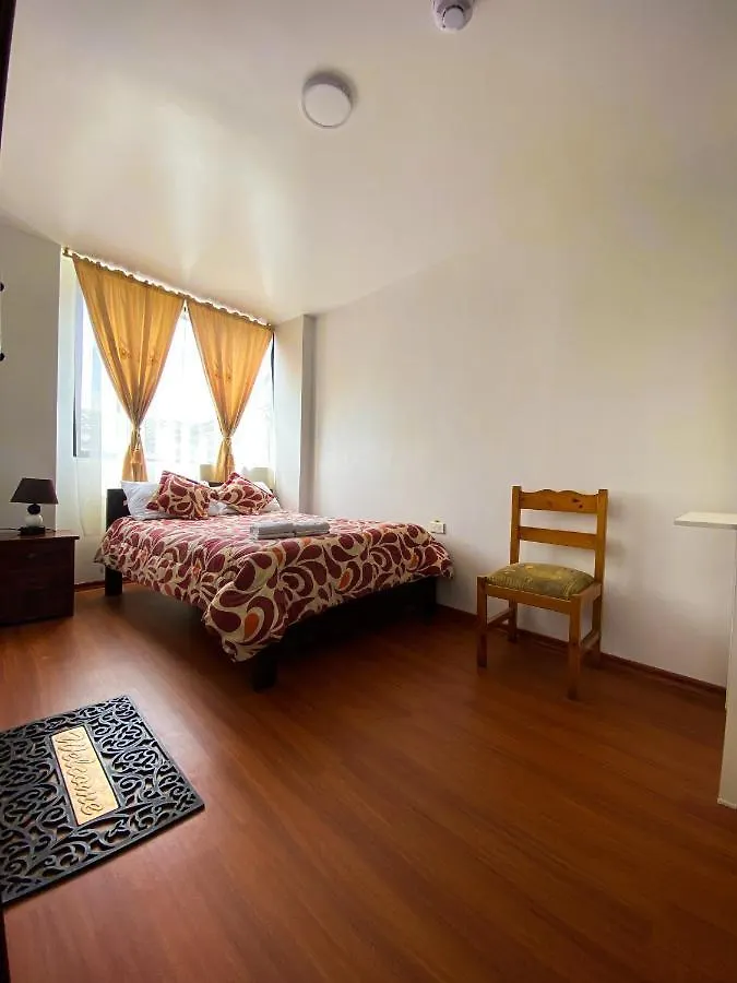 Guest house Hostal La Terraza - Roof Terrace Overlooking The North And Historic Centre Quito Ecuador