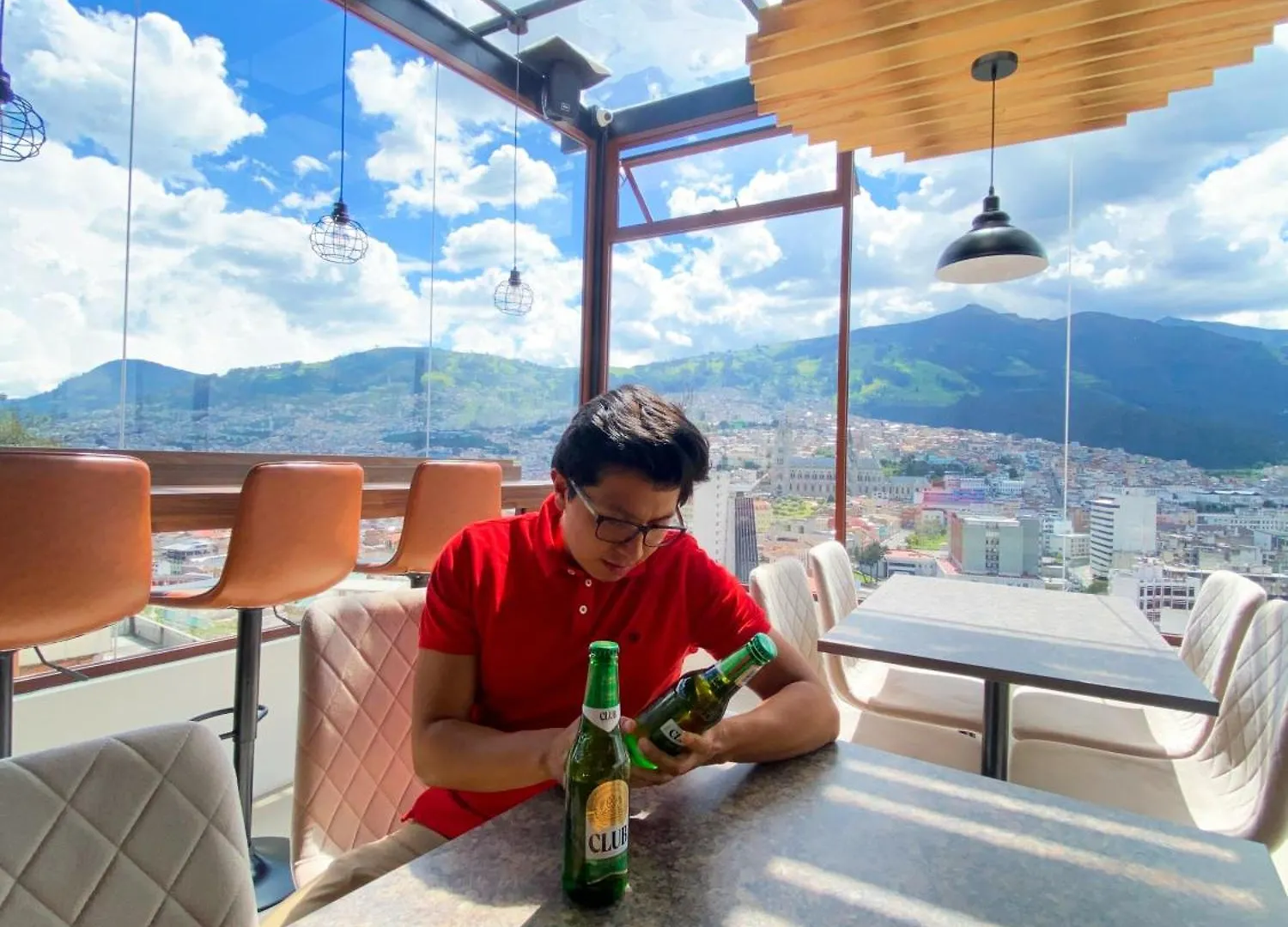 Hostal La Terraza - Roof Terrace Overlooking The North And Historic Centre Quito 0*,
